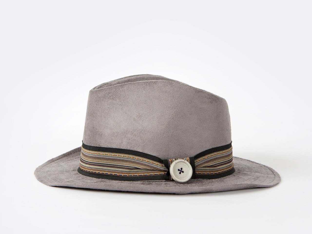 Gray Nubuck Cowboy Hat