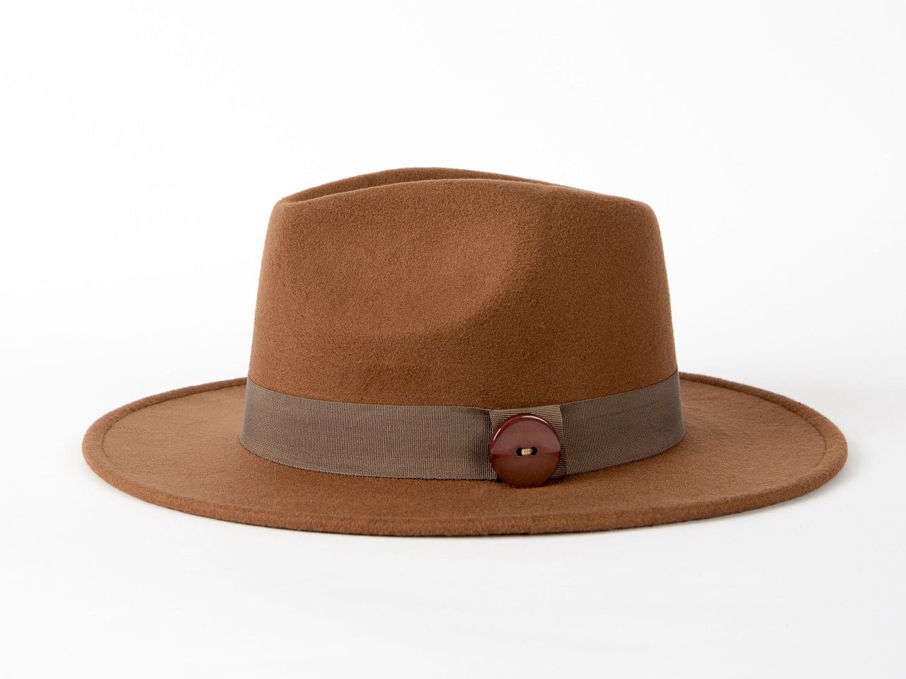 Orange Fedora Hat