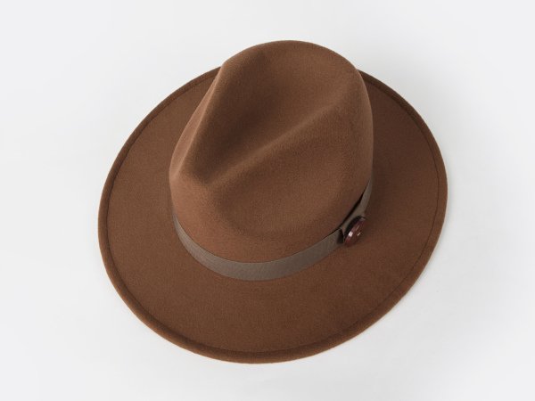 Orange Fedora Hat