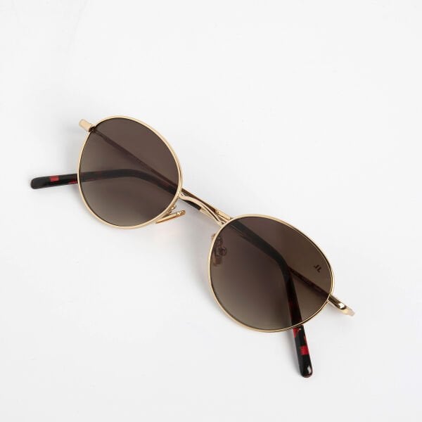Peru Tasarım Güneş Gözlüğü Altın Kaplama